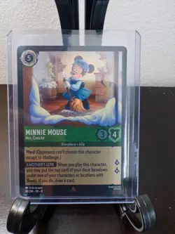 Disney Lorcana Winterspell Minnie Mouse Mrs Cratchit 88/204 RARE Cold Foil NM - Image 1