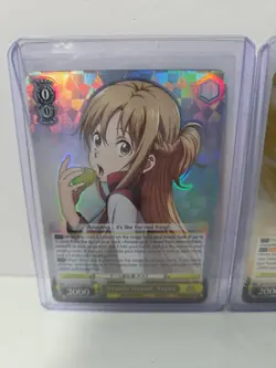 2020 Weiss Schwarz Sword Art Online 10th Anniversary Japanese 3 Card Lot - Image 2