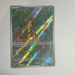 Shuckle 136/132 Secret Rare Holo Mega Evolution English Pokemon TCG - Image 1