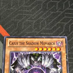 Caius the Shadow Monarch BP01-EN018 Battle Pack: Epic Dawn 1st Edition Starfoil - Image 3