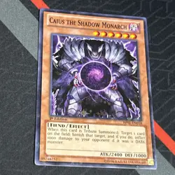 Caius the Shadow Monarch BP01-EN018 Battle Pack: Epic Dawn 1st Edition Starfoil - Image 5