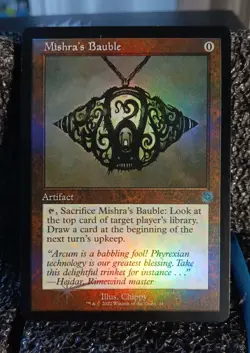 MTG Mishras Bauble 34 Foil Retro Frame The Brothers War Magic The Gathering - Image 1