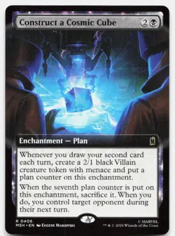 Construct a Cosmic Cube (Extended Art) 406 Marvel Super Heroes NM - Image 1