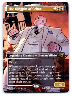 The Kingpin of Crime Borderless - Marvel Super Heroes - MTG - Image 1