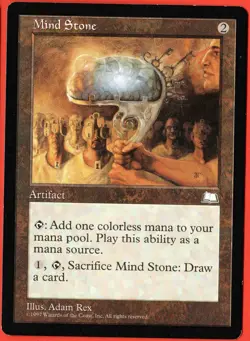 MTG ~ MIND STONE ~ Weatherlight (1997) NM/M ~ FREE SHIPPING ~ VINTAGE MAGIC - Image 1