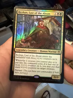 Reyhan, Last of the Abzan Foil R Commander Anthology Volume II 13 NM - Image 3