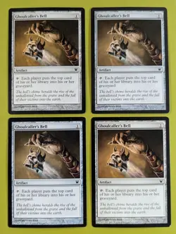 Ghoulcaller's Bell x4 Innistrad 4x Playset Magic the Gathering MTG - Image 1