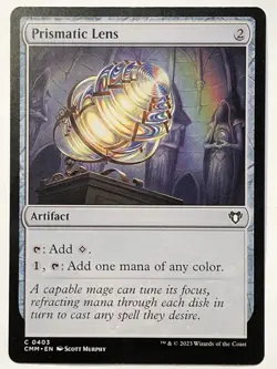 MTG TCG - Prismatic Lens 0403 Commander Masters - NM (Free Shipping $5+) - Image 1