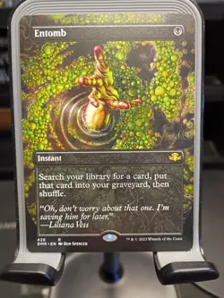 Damnation, Entomb, Grim Haruspex, Liliana of the Dark Realms - MTG MonoBlack Lot - Image 5
