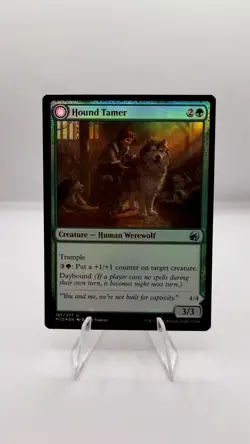 Untamed Pup Hound Tamer FOIL Innistrad Midnight Hunt MTG Mint Unplayed Werewolf - Image 2
