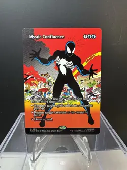 MTG Mystic Confluence 0012 (Borderless) NON FOIL Spider Man MYTHIC - Image 1