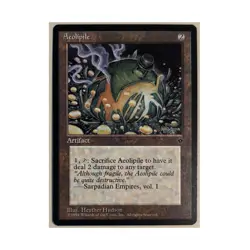 Aeolipile Fallen Empires Artifact LP Vintage MTG Old Border Magic Card - Image 1