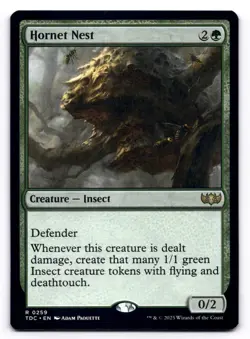 Hornet Nest NM 259 Commander: Tarkir: Dragonstorm Magic: The Gathering Rare - Image 1