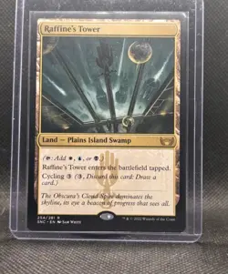 Raffine's Tower Streets of New Capenna Magic the Gathering Regular Card Mtg - Image 1