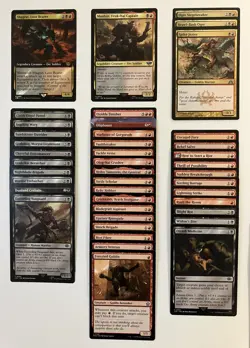 MTG Magic The Gathering LOTR Shagrat or Mauhur Budget 100 Card Commander Deck - Image 2