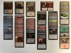 MTG Magic The Gathering LOTR Shagrat or Mauhur Budget 100 Card Commander Deck - Image 4