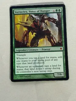 MTG FOIL Vorinclex, Voice of Hunger New Phyrexia Magic the Gathering - Image 1