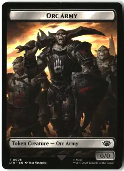 MTG Orc Army Token (0006) [LTR - 6] LP - Image 2
