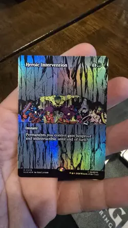 Heroic Intervention (0078) (Borderless) Marvel Universe Eternal-Legal Foil - Image 1