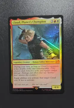 Cloud, Planet's Champion Final Fantasy Foil - Image 1