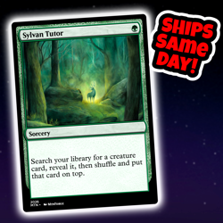 Sylvan Tutor - Custom Art Magic: The Gathering Playtest Card - Commander EDH - Image 1