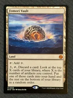 MTG Magic Gathering Fomori Vault Outlaws of Thunder Junction the Big Score NM - Image 1