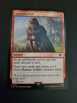Quarrel's End (141) The Lord of the Rings: Tales of Middle-earth LTR MTG NM - Image 1