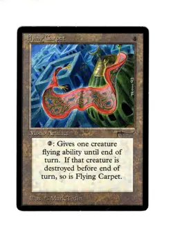 Flying Carpet Arabian Nights LP MTG Magic the Gathering b - Image 1