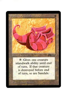 Sandals of Abdullah Arabian Nights NM- MTG Magic the Gathering b - Image 1