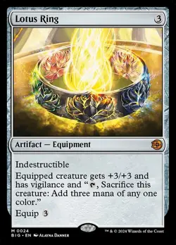 Lotus Ring [BIG] #24 NM MTG - Image 1