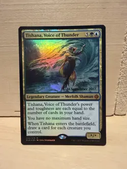 Wizards of the Coast MTG Ixalan Tishana, Voice of Thunder 230/279 Foil Promo EN - Image 1