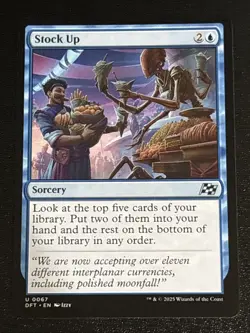 MTG Aetherdrift Stock Up 0067 NM - Image 1