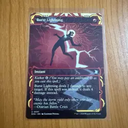 Burst Lightning Mystical Archive Secrets Of Strixhaven Magic The Gathering MTG - Image 1