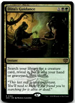 MTG Dina's Guidance Secrets of Strixhaven SOS #184 rare NM $SALE$! - Image 1
