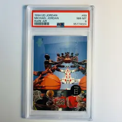 1994 UD MJ Decade of Dominance Michael Jordan Rare Air #69 PSA 8🐐6 NBA🏆MVP HOF - Image 1