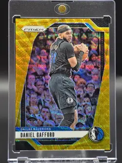 DANIEL GAFFORD 2024-25 Panini Prizm Gold Wave Prizm #'d 4/10!!! Mavericks!!! - Image 1