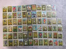 Lot of (70) 2009 Topps Magic Football Mini Short Print Cards w/ Rookies Black - Image 1