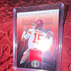 Panini 2025 Icon Collection Mahomes Patrick Mahomes II Game Gear Mem GG-1 Chiefs - Image 1
