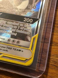Pokemon TCG Pikachu & Zekrom GX TAG TEAM Promo Holo SM168 SM Eng 240 HP - Image 4