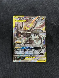Pikachu & Zekrom GX SM168 Black Star Promo - Pokemon TCG Card - Image 1