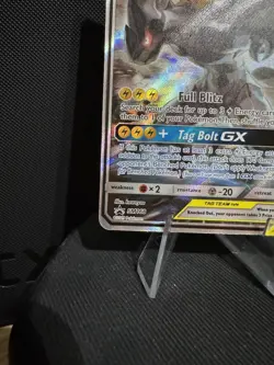 Pokemon TCG Pikachu & Zekrom GX SM168 Tag Team Holo Promo - Image 5