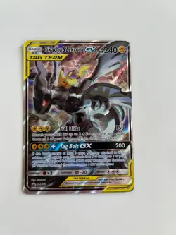 Pokemon TCG Pikachu & Zekrom GX Tag Team SM168 Black Star Promo - Image 1