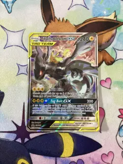 Pokemon TCG Pikachu & Zekrom GX SM168 TAG TEAM Promo Holo ENG - Image 1