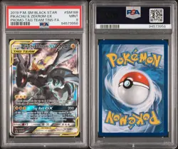 PSA 9 Pikachu & Zekrom GX SM168 | Pokemon TCG S&M Tag Team Black Star Promo - Image 3