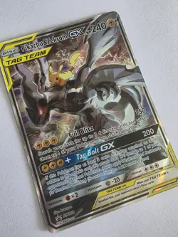 Pokemon Pikachu & Zekrom GX Tag Team TCG Card SM168 - Image 5