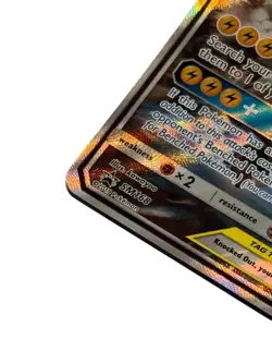 Pokemon TCG Pikachu & Zekrom GX Sun & Moon Team Up SM168 Holo Promo Mint - Image 4