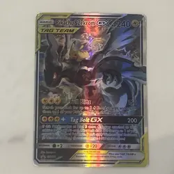 PSA 9 Pikachu & Zekrom GX SM168 | Pokemon TCG S&M Tag Team Black Star Promo - Image 1