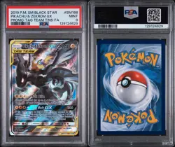 PSA 9 Pikachu & Zekrom GX SM168 | Pokemon TCG S&M Tag Team Black Star Promo - Image 3