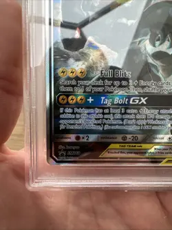 PSA 9 Pikachu & Zekrom GX SM168 | Pokemon TCG S&M Tag Team Black Star Promo - Image 5
