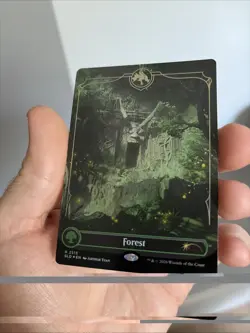 Forest 2513 Foil Secret Lair Lands of the Forgotten Realms D&D - Image 2